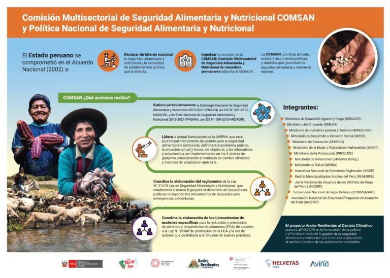 Comisi N Multisectorial De Seguridad Alimentaria Y Nutricional Comsan Y