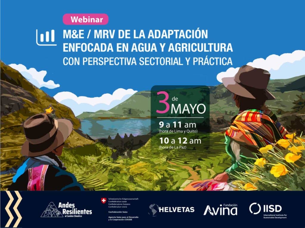 M&E/MRV en agua y agricultura_AndesResilientes